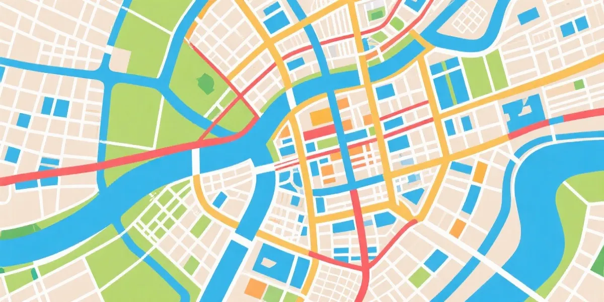 公司地址地图示意